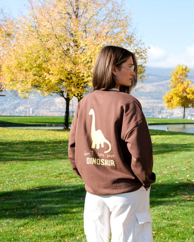 Don't Lose Your Dinosaur Crewneck